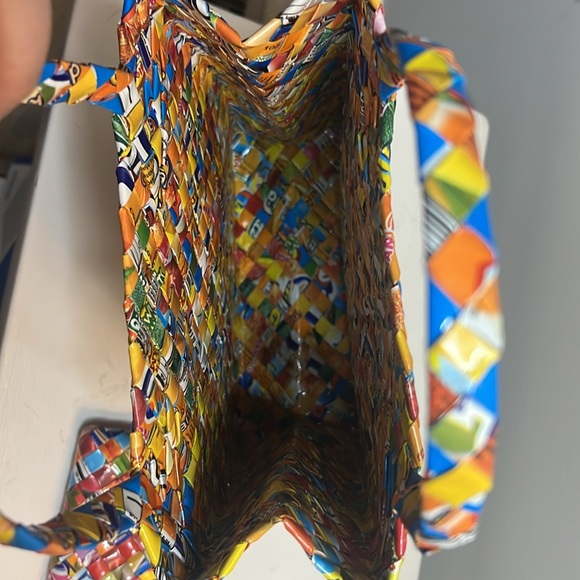 Vintage Candy Wrapper Tote Bag and Coin Purse - Matching set - Picture 2 of 5